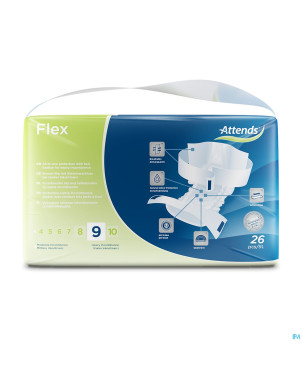 Attends flex 9 medium    26 206805