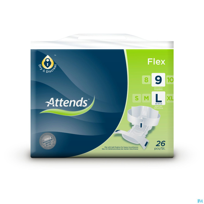 Attends flex 9 large    26 206867