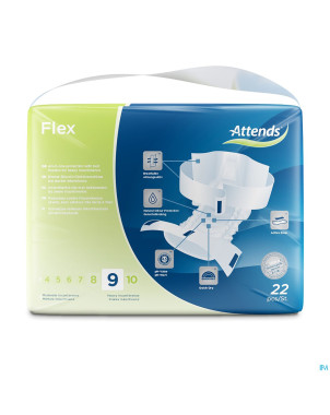 Attends flex 9 xlarge    22 206928