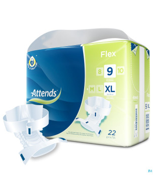 Attends flex 9 xlarge    22 206928