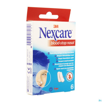 Nexcare bloodstop plug nasal impregne    6 n1700np
