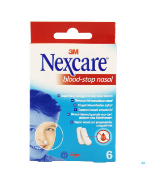 Nexcare bloodstop plug nasal impregne    6 n1700np