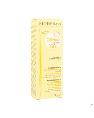 Bioderma abc derm solaire ip50+ mineral creme  50g