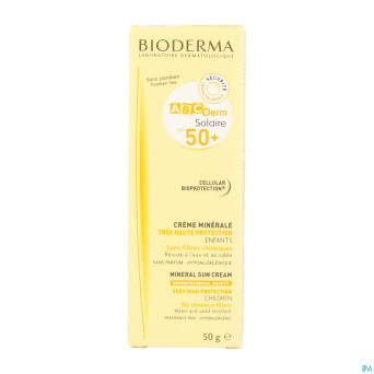 Bioderma abc derm solaire ip50+ mineral creme  50g