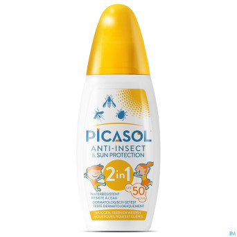Picasol sun ip50 & insect protection spray 150ml