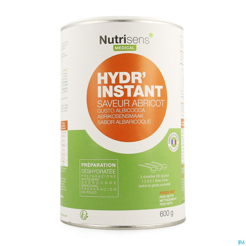 Hydr'instant abricot    600g