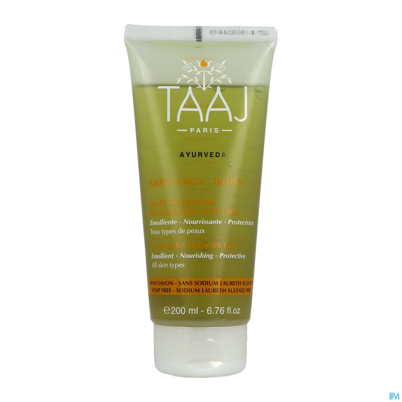 Taaj gel douche aloe vera s/savon    200ml