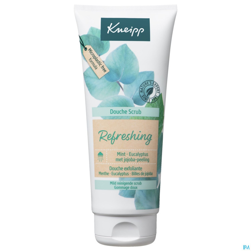 Kneipp douche exfoliant menthe eucal. jojoba 200ml