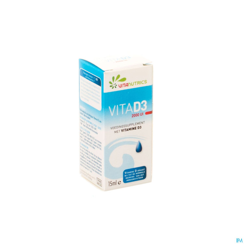 Vitad3 2000ui a    vitanutrics gutt 15ml