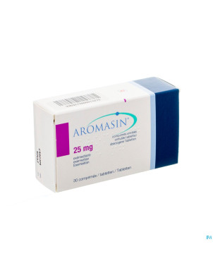 Aromasin pi pharma 25mg comp pell  30 x 25mg pip