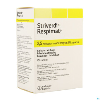 Striverdi respimat 2,5mcg inhaler 1+1 cartouche