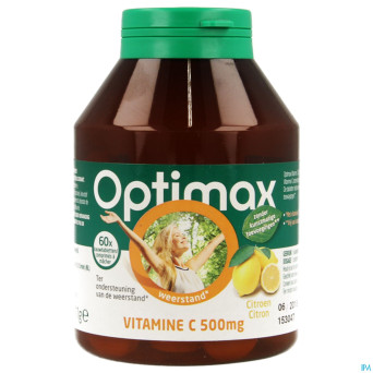 Optimax vitamine c 500mg    comp croq 60