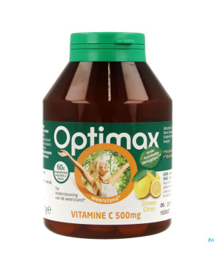Optimax vitamine c 500mg    comp croq 60