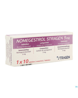 Nomegestrol stragen  5mg comp 10 x 5mg