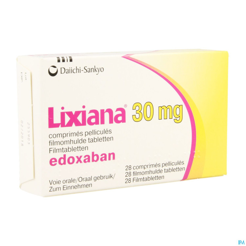Lixiana 30mg    comp pell 28 x 30mg