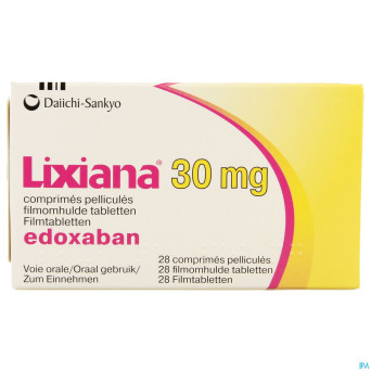 Lixiana 30mg    comp pell 28 x 30mg