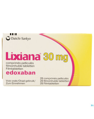 Lixiana 30mg    comp pell 28 x 30mg