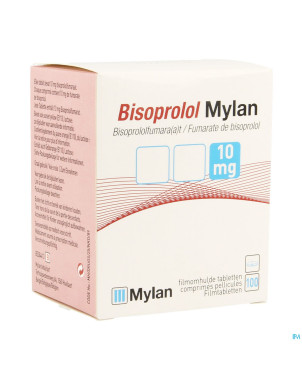 Bisoprolol viatris 10mg fl comp pell 100