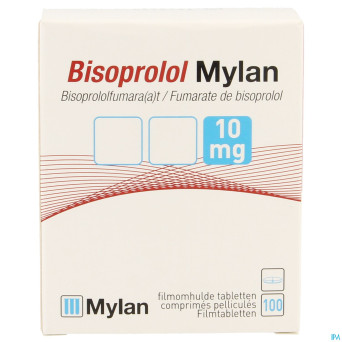 Bisoprolol viatris 10mg fl comp pell 100