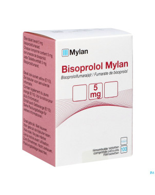 Bisoprolol viatris 5mg fl comp pell 100
