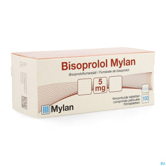 Bisoprolol viatris 5mg fl comp pell 100