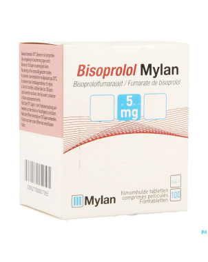 Bisoprolol viatris 5mg fl comp pell 100