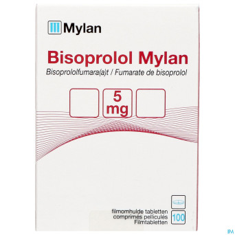 Bisoprolol viatris 5mg fl comp pell 100