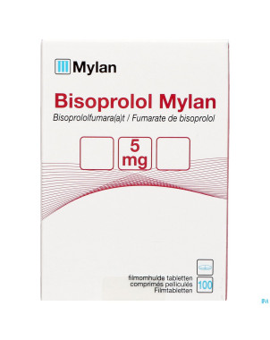 Bisoprolol viatris 5mg fl comp pell 100