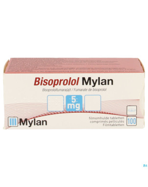 Bisoprolol viatris 5mg fl comp pell 100