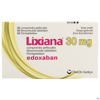 Lixiana 30mg    comp pell 98 x 30mg