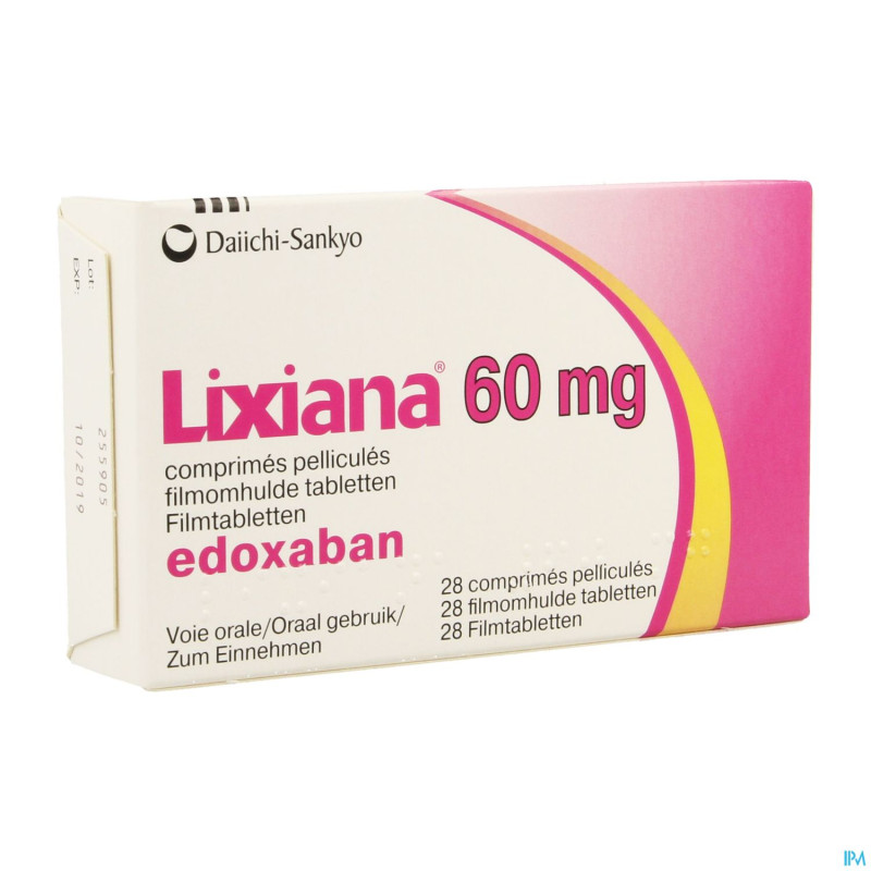 Lixiana 60mg    comp pell 28 x 60mg