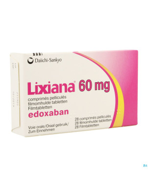Lixiana 60mg    comp pell 28 x 60mg