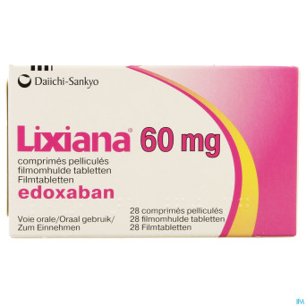 Lixiana 60mg    comp pell 28 x 60mg