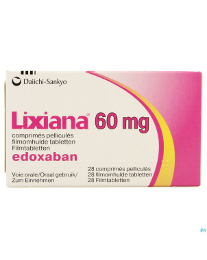 Lixiana 60mg    comp pell 28 x 60mg