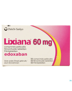 Lixiana 60mg    comp pell 98 x 60mg