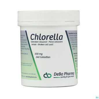 Chlorella    comp 240x500mg    deba