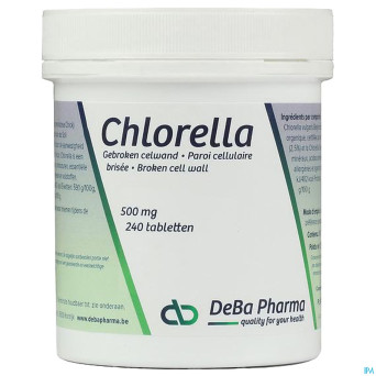 Chlorella    comp 240x500mg    deba