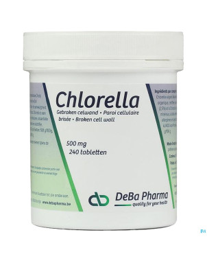 Chlorella    comp 240x500mg    deba