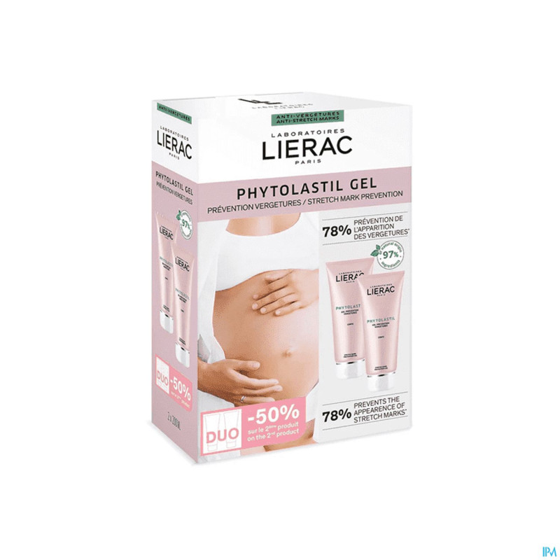 Lierac phytolastil gel s/parab. duo 2x200ml 2e-50%
