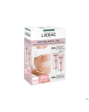 Lierac phytolastil gel s/parab. duo 2x200ml 2e-50%