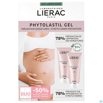 Lierac phytolastil gel s/parab. duo 2x200ml 2e-50%