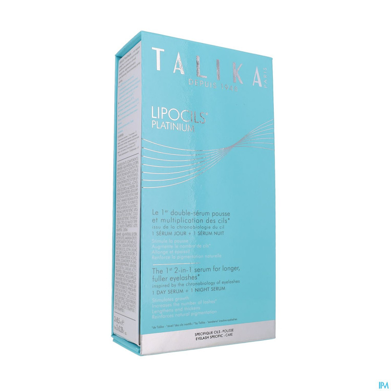 Talika lipocils platinium serum    2x8,5ml