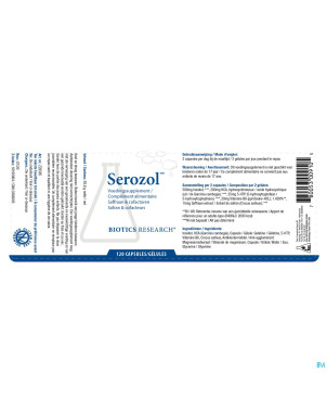 Serozol biotics    caps 120