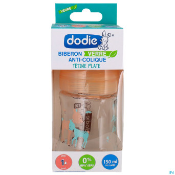 Dodie biberon sensation verre mix    150ml
