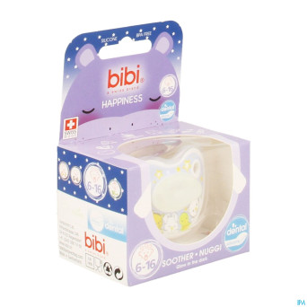 Bibi sucette dental glow in the dark    6-16m