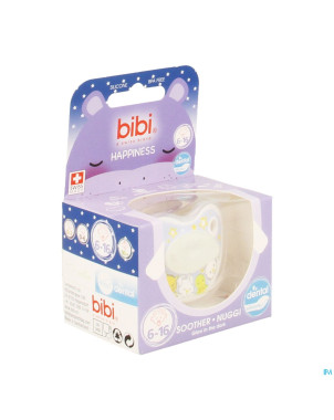 Bibi sucette dental glow in the dark    6-16m