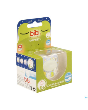 Bibi sucette dental glow in the dark    +16m