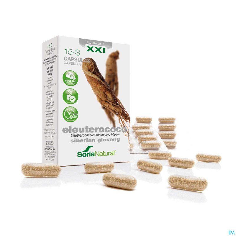 Soria 15-s eleutherococcus xxi    caps 30
