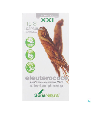 Soria 15-s eleutherococcus xxi    caps 30