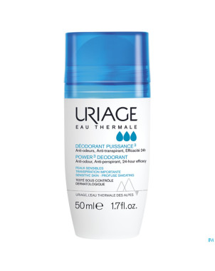 Uriage deodorant puissance 3    roll on 50ml